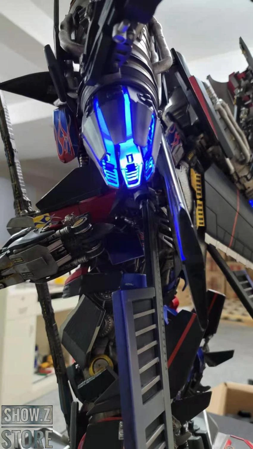 HEAT Studio Custom Made Jetpower Optimus Prime Statue - Image 17