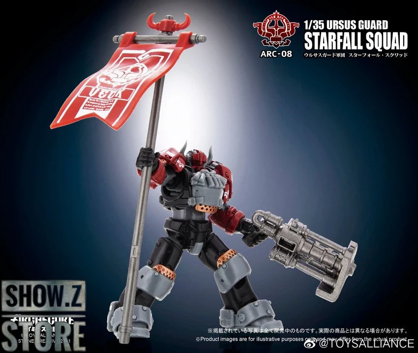 Toys Alliance ARC-08 Ursus Guard Starfall Squad Set Of 3 - Image 7
